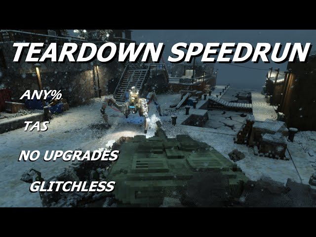 Teardown Full Game Any% Glitchless No Upgrades TAS Speedrun 57:52.200