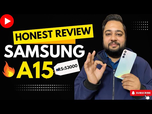 Samsung Galaxy A15 Review After usage | Honest Review | TECH ZONE