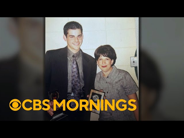 David Begnaud visits his Louisiana high school to pay homage to mentor