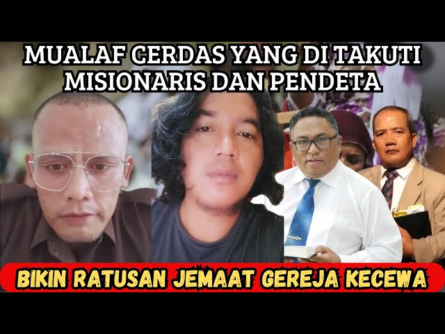 BANG DEWA & BANG FARUQ MUALAF CERDAS YANG DITAKUTI MISIONARIS DAN PENDETA- Debat Lintas Agama