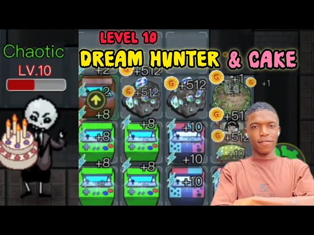 Haunteddorm game play - @haunteddorm || level 10 dream hunter 😱 and cake 🍰