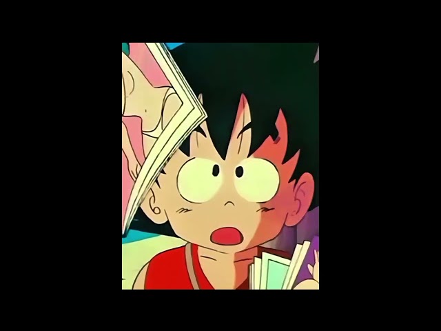 Kid Goku is very innocent #dragonball #goku