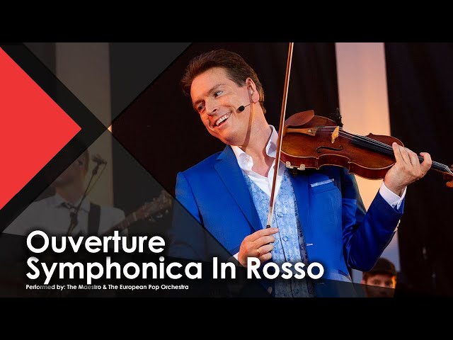 Ouverture Symphonica In Rosso -The Maestro & The European Pop Orchestra Live Performance Music Video