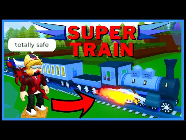 COOLEST TRAIN IN ROBLOX!! (Zombie Apocalypse) In Build A Boat For Treasure