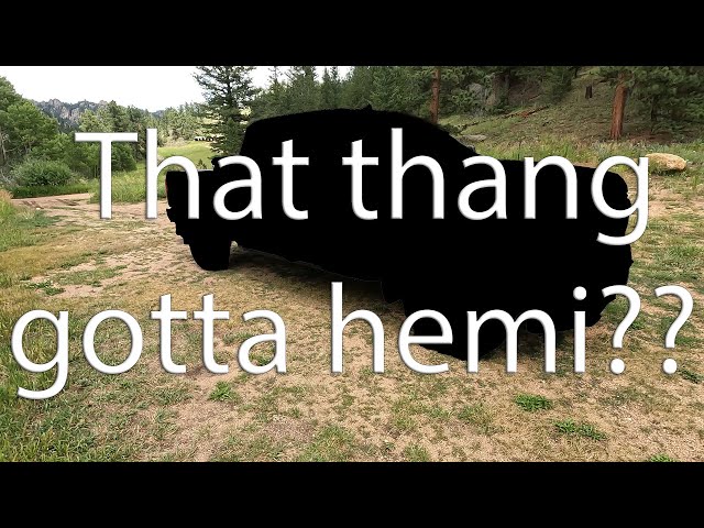 That thang gotta Hemi???