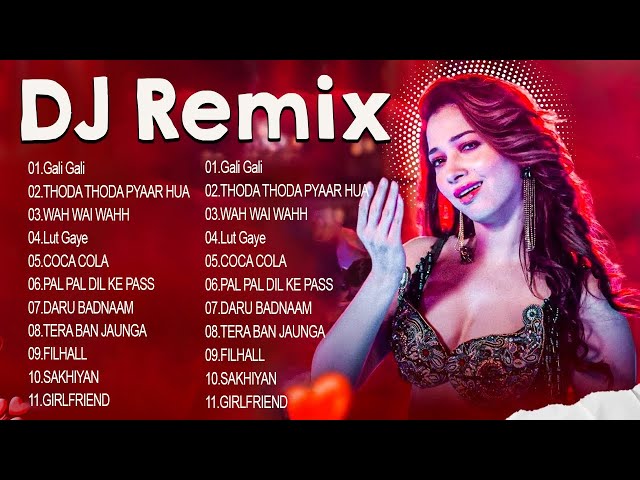 New Hindi Remix Songs 2025 | Bollywood Party Mix 2024 | NONSTOP REMIX - Dj Party - Hindi Songs