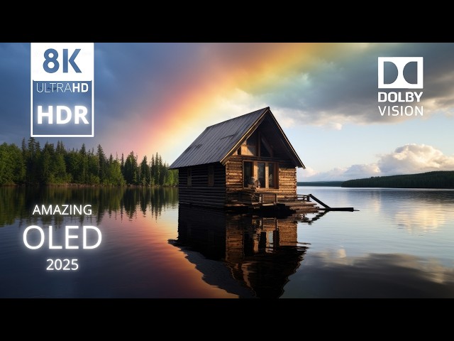 16K HDR 120 FPS - Dreamscape Dolby Vision (16K Video) 2025