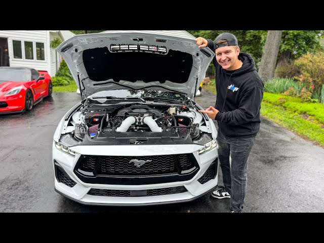 MORE POWER!! Installing COLD AIR INTAKES on My 2024 Mustang GT!!