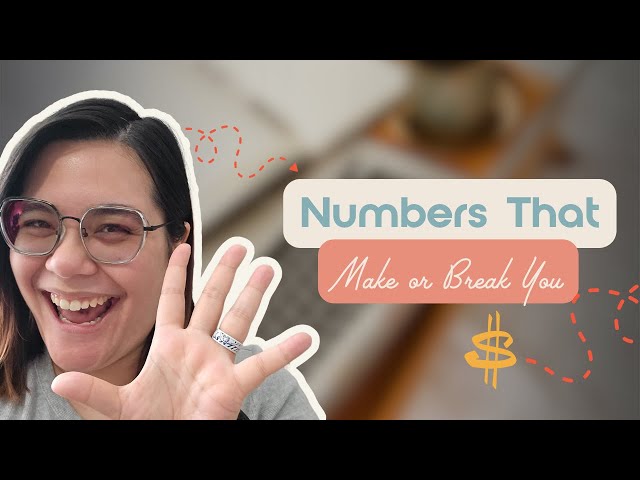 These 5 Numbers Are the SECRET to a THRIVING Creative Business