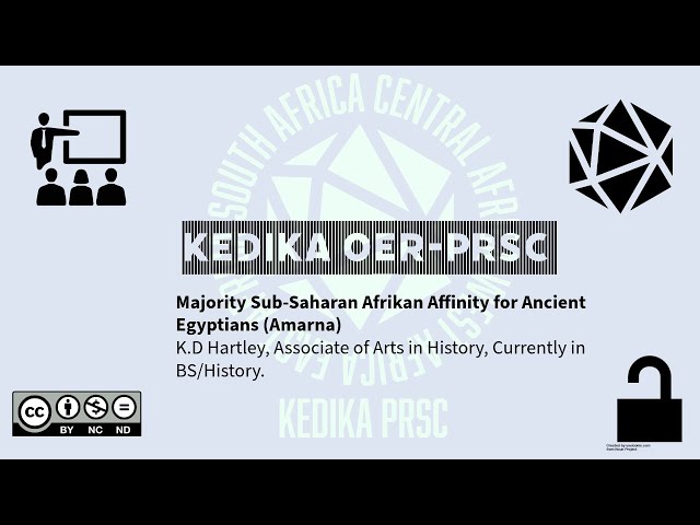 SPR Black Studies 100-1: Majority Sub-Saharan Afrikan Affinity for Ancient Egyptians, Amarna