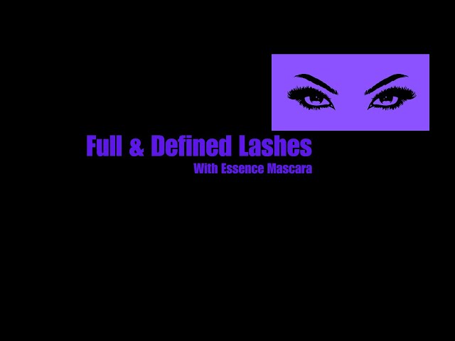 How to Get Full & Defined Lashes with Essence Lash Princess Mascara