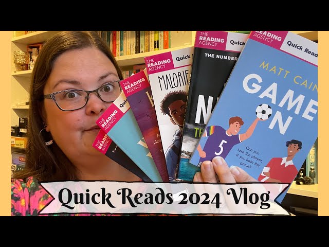 Reading Vlog: Quickreads 2024 (Nonfiction, Crime, Mystery, Historical, Romance and YA Novellas!)