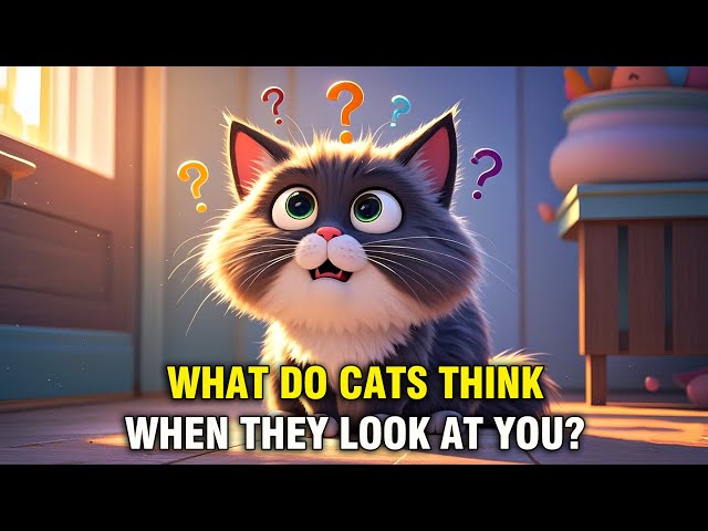 What Do Cats Think When They Look at You?