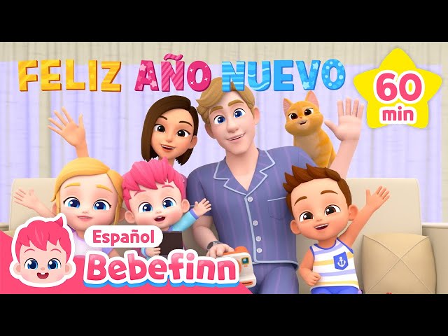 [TV📺] Feliz Año Nuevo 2024🥳🎉 | Canciones Infantiles para Cantar y Celebrar | Bebefinn en español