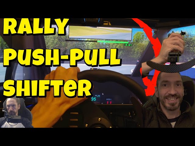 SimLab Rally Push Pull Quick Review HotLap BrandsHatch iRacing Rally Cross