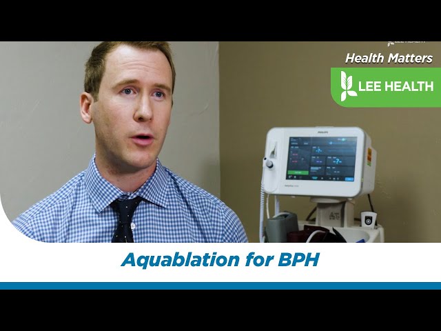 Aquablation for BPH