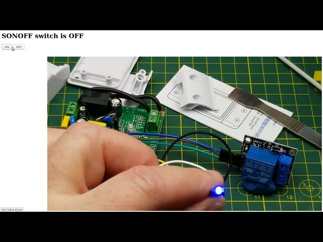 Wifi controlled switching - hacking a Sonoff device