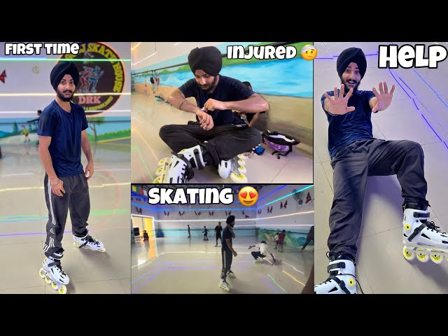 First time Skating kiya 🛼Nepal ma || Halt kharb hogi || Injured 🤕