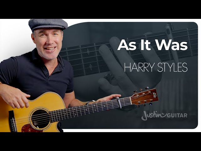 As It Was by Harry Styles | Easy Guitar Lesson