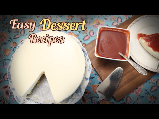 Easy Dessert Recipes - No Bake Cheesecake | Ada Payasam | Souffle | Vegan Cake