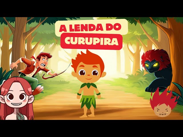 Curupira: A Lenda do Guardião da Floresta em Desenho e na Vida Real | Folclore Brasileiro