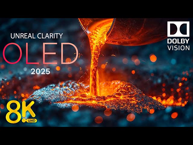 Unreal Clarity! OLED 8K HDR Dolby Vision Demo at 60FPS