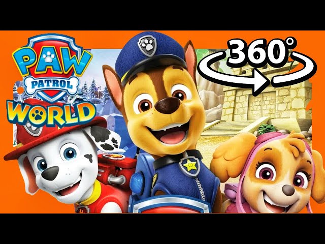 WOWWWW 🚨 Paw Patrol 🐾 PAW PATROL WORLD FULL GAMEPLAY 🎈360° VR