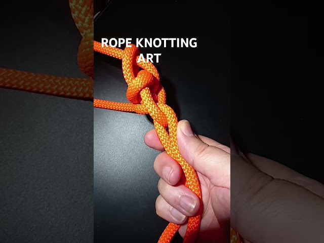 KNOTTING OR ROPE ART?