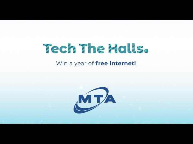 Tech the Halls | Win a Year of FREE Internet 🎁