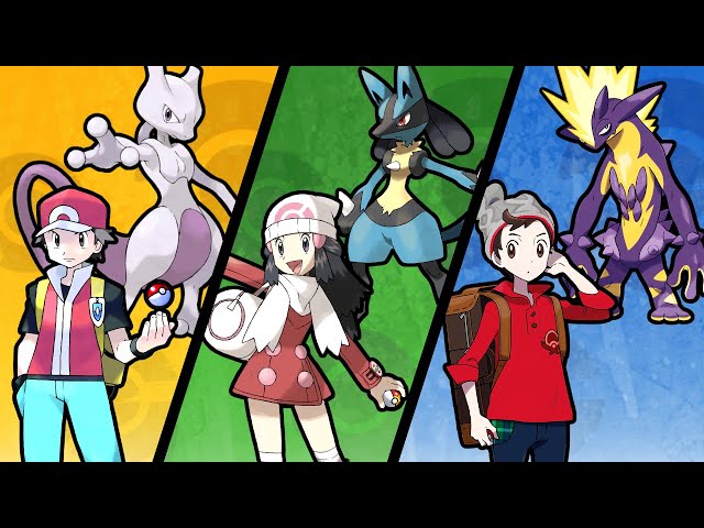 Every Pokemon Protagonist's Team