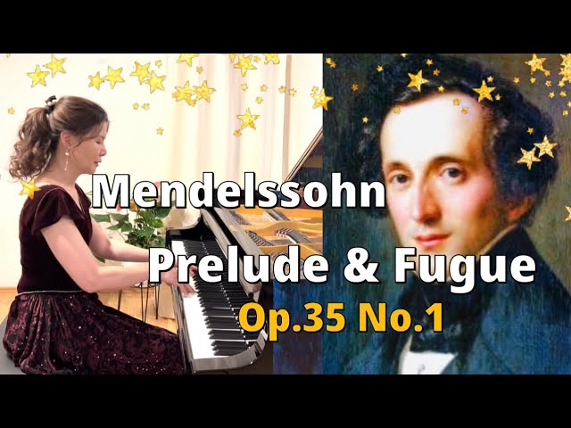 Mendelssohn - Prelude & Fugue in E Minor, Op 35 No 1 (1. Prelude) | 멘델스존 전주곡 E 단조