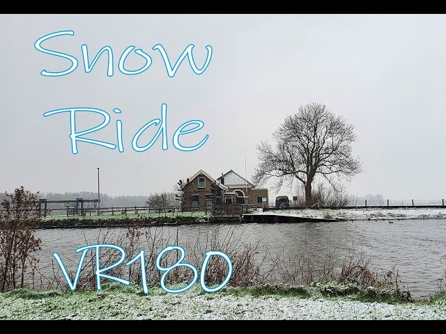 VR180 drive in snow 16-1-2021