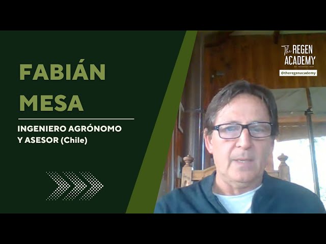 FABIÁN MESA - Alumno del Máster Agricultura Regenerativa 360º