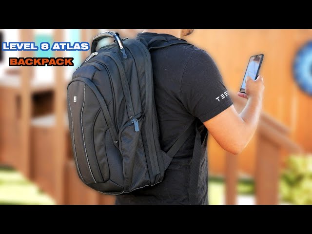 LEVEL 8 ATLAS Laptop Backpack Review | Excellent Laptop Backpack