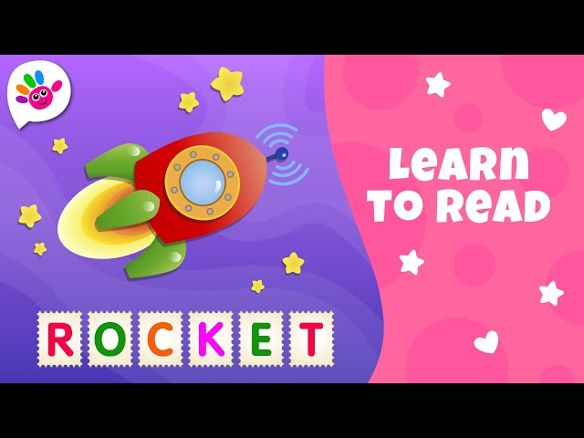 Be ready for school!  Learn to read in English! – Rocket, Whale, X-Ray Fish, Zebra