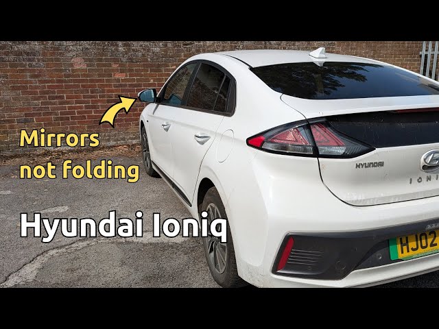 How to fix a non-folding door mirror on a Hyundai Ioniq (& most other vehicles too)