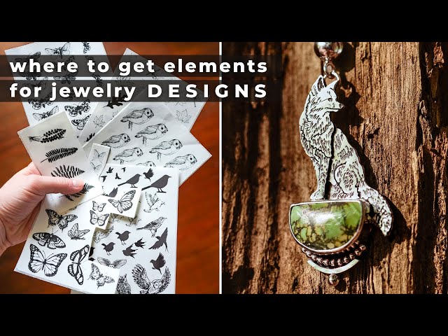 No Drawing? No Problem! Jewelry DESIGN ELEMENTS & Where to Get Them!