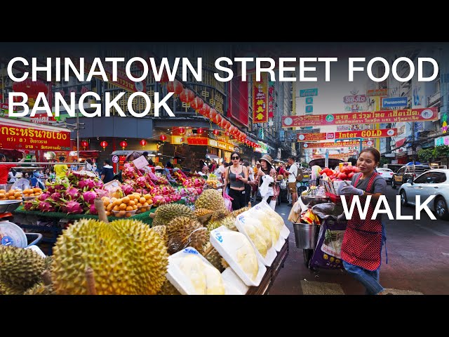 Chinatown Bangkok's Incredible Street Food Scene!