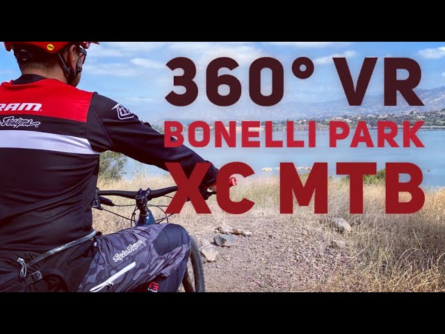 360° BONELLI PARK - XC MTB - VR Cycling Scenery for Indoor Trainers & Exercise Bikes [30 MIN]