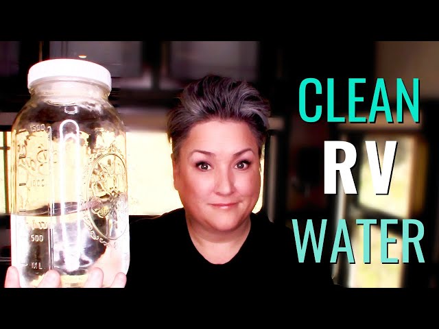 Make Your RV FRESHWATER TANK CLEAN And SAFE With This EASY HACK! You Might Think The Water is...