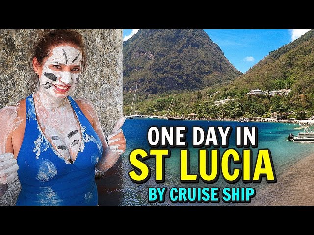 LAND & SEA Excursion in St Lucia | Cruise Stop | Day 4