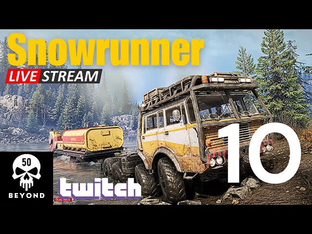 Snowrunner Stream co-op #10  *Technical difficulties*