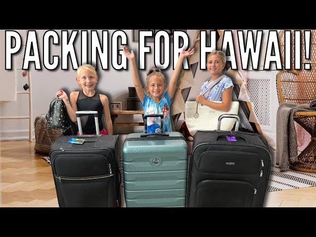 How Do We Pack for a Week Long Vacation to Maui? | Get Ready for Vacation With Us