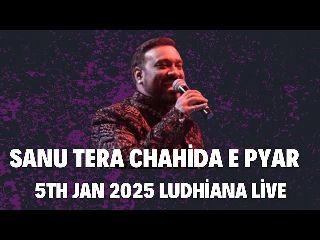 Sanu tera chahida e pyar || Ludhiana live 5th Jan 2025 @teammastersaleem #jai #jaimatadi #maa