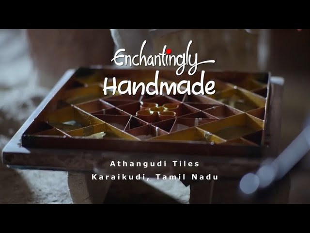 Making of Athangudi Tiles | Handicrafts of Karaikudi - TAMIL NADU TOURISM