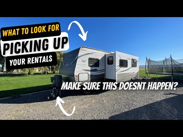 What to look for when returning or picking up an RV rental. RV Rental Tips and Tricks. RV rental biz