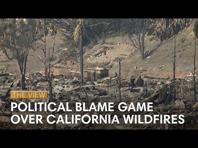 Political Blame Game Over California Wildfires | The View