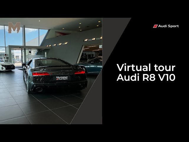 Virtual tour Audi R8 V10 (VR180)