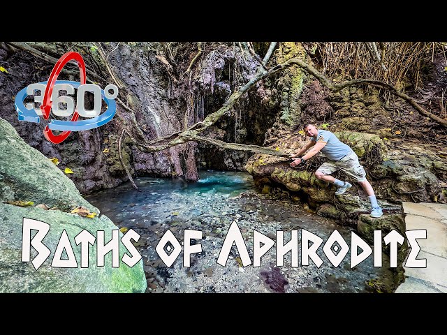 Walk in Mythology: The BATHS OF APHRODITE in 360° VR. Cyprus