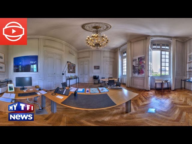 Découvrez le bureau d'Alain Juppé en vidéo 360°